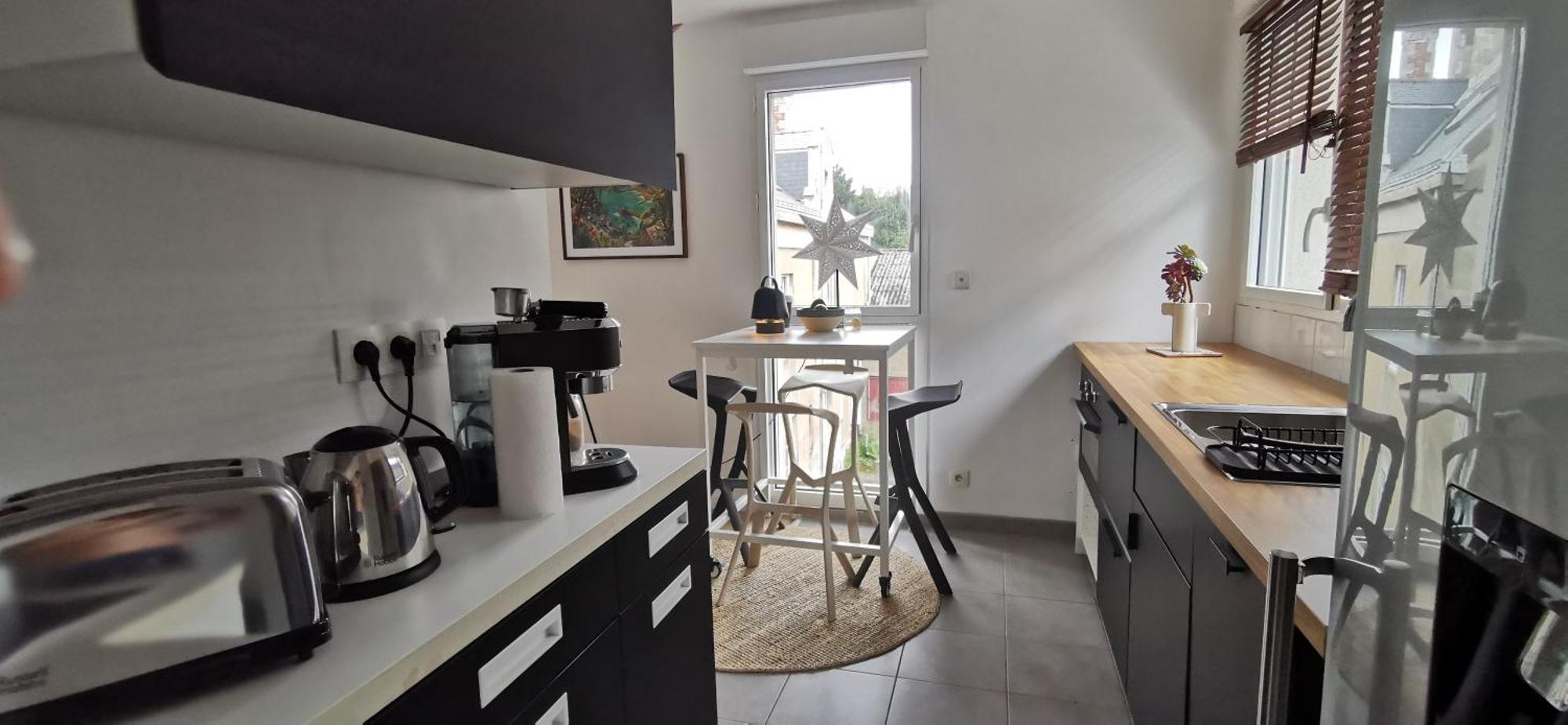 Appart T2 L'Ile De Nantes Avec Parking Prive Екстериор снимка